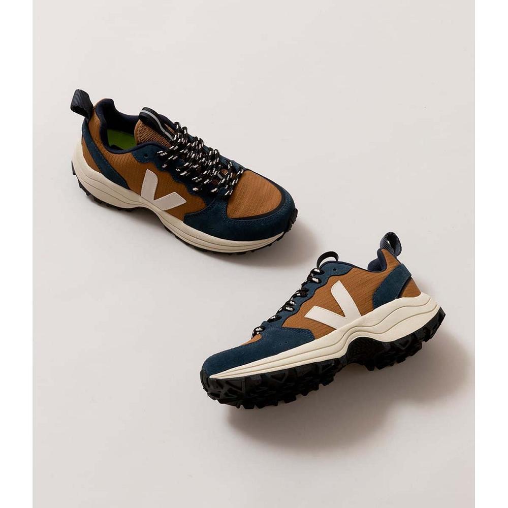 Veja VENTURI RIPSTOP Hardloopschoenen Dames Brown/Blue | NL 449YXF